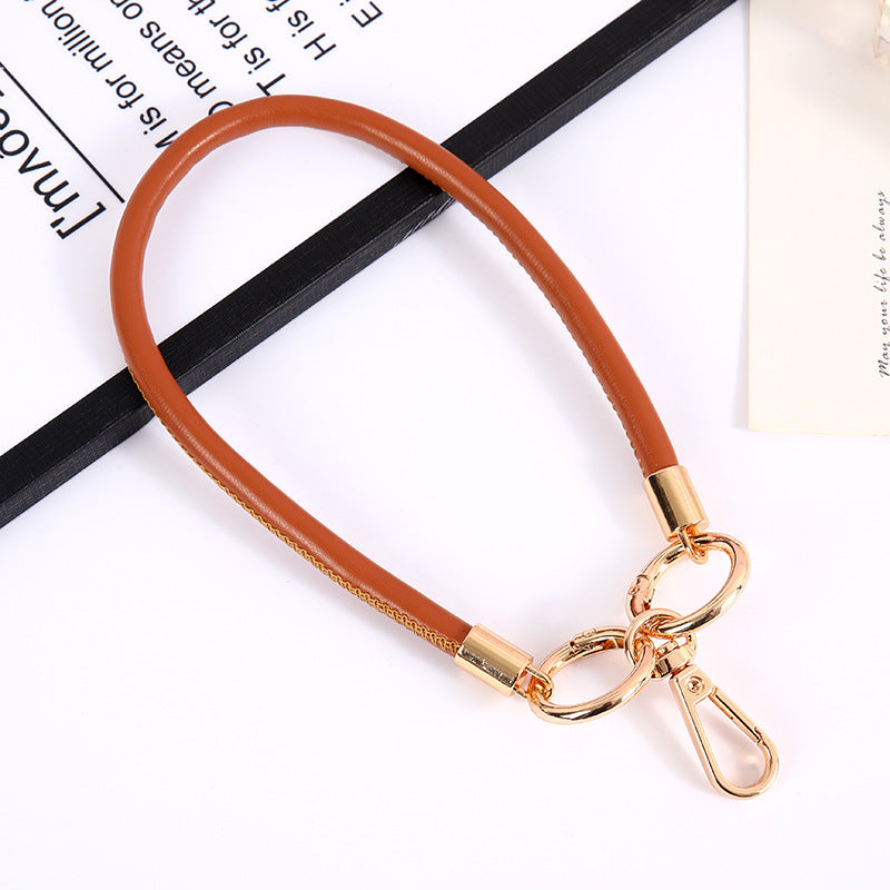 Wholesale New 6mm leather keychain